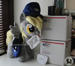 Size: 950x841 | Tagged: safe, artist:siriasly, imported from derpibooru, derpy hooves, pegasus, pony, female, irl, mailmare, mare, plushie, usps