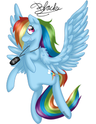 Size: 931x1198 | Tagged: safe, artist:mondlichtkatze, imported from derpibooru, rainbow dash, female, solo