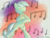 Size: 1413x1080 | Tagged: safe, artist:im not sue, imported from derpibooru, lyra heartstrings, pony, bipedal, female, happy, music notes, musical instrument, pan flute, solo