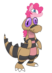 Size: 638x892 | Tagged: safe, artist:input-command, deleted from derpibooru, imported from derpibooru, pinkie pie, krokorok, pokémon