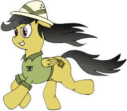 Size: 1851x1611 | Tagged: safe, artist:fatponysketches, imported from derpibooru, daring do, pegasus, belly, female, running, sequence, solo, weight gain