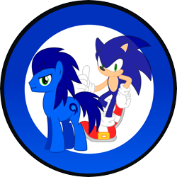 Size: 13030x13030 | Tagged: safe, artist:the-red-thunder, deleted from derpibooru, imported from derpibooru, absurd resolution, ponified, solo, sonic the hedgehog (series), vector