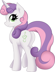 Size: 3283x4282 | Tagged: safe, artist:auburnborbon, imported from derpibooru, sweetie belle, .ai available, absurd resolution, butt, female, older, plot, solo, vector