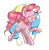 Size: 900x917 | Tagged: safe, artist:moenkin, imported from derpibooru, pinkie pie, balloon, female, happy, simple background, solo, transparent background