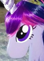 Size: 737x1022 | Tagged: safe, imported from derpibooru, twilight sparkle, photo, rocking horse