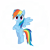 Size: 3333x3333 | Tagged: safe, artist:zobe, edit, imported from derpibooru, rainbow dash, female, solo