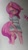 Size: 1836x3264 | Tagged: safe, artist:as177sd, imported from derpibooru, pinkie pie, anthro, ambiguous facial structure, clothes, female, pinkamena diane pie, pixiv, solo, traditional art