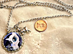 Size: 1850x1367 | Tagged: safe, artist:elllenjean, imported from derpibooru, rarity, currency, female, necklace, penny, photo, solo