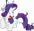 Size: 6724x6000 | Tagged: safe, artist:dasprid, imported from derpibooru, rarity, pony, unicorn, castle mane-ia, season 4, absurd resolution, cute, derp, dignity, faic, female, mare, raribetes, solo