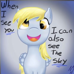 Size: 1024x1024 | Tagged: safe, artist:darknightdragon1, imported from derpibooru, derpy hooves, pegasus, pony, female, mare, solo