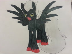 Size: 3264x2448 | Tagged: safe, artist:dawnshadow187, imported from derpibooru, oc, oc only, solo, traditional art