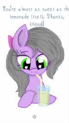 Size: 721x1280 | Tagged: safe, artist:joythegrumpypony, imported from derpibooru, oc, oc only, drink, solo, tumblr