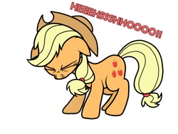 Size: 1024x768 | Tagged: artist needed, safe, imported from derpibooru, applejack, female, floppy ears, nostrils, simple background, sneezing, sneezing fetish, solo