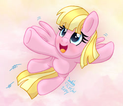 Size: 1100x950 | Tagged: safe, artist:joakaha, imported from derpibooru, meadow flower, andrea libman, female, ponysona, solo