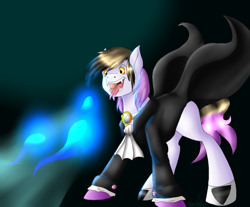 Size: 961x797 | Tagged: source needed, safe, artist:tardis-pony, imported from derpibooru, oc, oc only, evil, solo, soul