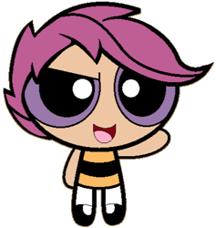 Size: 400x422 | Tagged: safe, artist:thetoughgreengirl, imported from derpibooru, scootaloo, female, solo, the powerpuff girls
