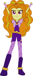 Size: 4209x9788 | Tagged: safe, artist:diamondsword11, imported from derpibooru, adagio dazzle, equestria girls, rainbow rocks, absurd resolution, boots, female, gem, shoes, simple background, siren gem, solo, transparent background, vector