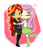 Size: 629x737 | Tagged: safe, artist:twilite-sparkleplz, imported from derpibooru, fluttershy, sunset shimmer, equestria girls, chibi, clothes, duo, female, hug, lesbian, shipping, skirt, sunshyne, tanktop