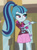 Size: 617x832 | Tagged: safe, imported from derpibooru, screencap, sonata dusk, equestria girls, rainbow rocks, clothes, female, gem, ponytail, scrunchy face, siren gem, skirt, solo