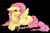 Size: 1357x889 | Tagged: safe, artist:crasywolfgirl, imported from derpibooru, fluttershy, black background, female, simple background, solo