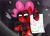 Size: 2750x2000 | Tagged: safe, artist:mlj-lucarias, imported from derpibooru, pinkie pie, clothes, cosplay, costume, crossover, deadpool, female, fourth wall, marvel, pinkiepool, solo