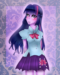 Size: 800x1000 | Tagged: safe, artist:elizavveta, imported from derpibooru, twilight sparkle, alicorn, human, equestria girls, clothes, female, solo, twilight sparkle (alicorn)