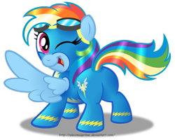 Size: 1280x1025 | Tagged: safe, artist:aleximusprime, imported from derpibooru, rainbow dash, butt, female, hilarious in hindsight, plot, simple background, solo, transparent background, wink, wonderbolts uniform