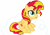 Size: 4321x3000 | Tagged: safe, artist:theshadowstone, imported from derpibooru, sunset shimmer, alicorn, pony, alicornified, cloud, cutie mark, female, hooves, horn, mare, on a cloud, open mouth, race swap, shimmercorn, simple background, sitting on a cloud, sitting on cloud, solo, transparent background, vector, wings