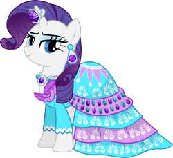 Size: 3270x3000 | Tagged: safe, artist:theshadowstone, imported from derpibooru, rarity, clothes, dress, female, solo