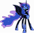 Size: 7000x6890 | Tagged: dead source, safe, artist:sir-teutonic-knight, imported from derpibooru, nightmare moon, absurd resolution, female, simple background, solo, transparent background, vector