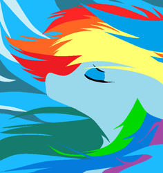 Size: 650x690 | Tagged: safe, artist:vansmidt, imported from derpibooru, rainbow dash, female, solo