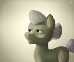 Size: 1200x1000 | Tagged: safe, artist:drawerproyeah, imported from derpibooru, granny smith, female, missing accessory, solo