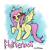 Size: 500x500 | Tagged: safe, artist:moekonya, imported from derpibooru, fluttershy, bat pony, pony, bats!, cute, female, flutterbat, solo