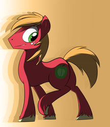 Size: 1920x2223 | Tagged: safe, artist:so-cashi, imported from derpibooru, big macintosh, earth pony, pony, male, solo, stallion