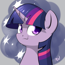 Size: 1024x1024 | Tagged: safe, artist:malwinters, imported from derpibooru, twilight sparkle, female, solo