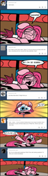 Size: 1280x4650 | Tagged: safe, artist:joeywaggoner, imported from derpibooru, pinkie pie, the clone that got away, too many pinkie pies, comic, crying, diane, pinkie clone