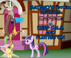 Size: 860x700 | Tagged: safe, artist:php74, imported from derpibooru, discord, fluttershy, twilight sparkle, keep calm and flutter on, 3d, gmod