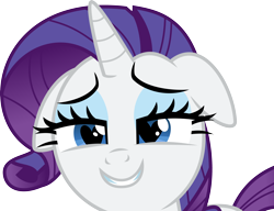 Size: 4840x3711 | Tagged: safe, artist:missbeigepony, imported from derpibooru, rarity, simple ways, bedroom eyes, female, floppy ears, grin, heart eyes, simple background, smiling, solo, transparent background, vector, wingding eyes