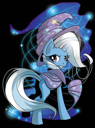 Size: 589x792 | Tagged: safe, artist:ellisarts, imported from derpibooru, trixie, pony, unicorn, female, mare, solo