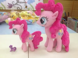 Size: 500x375 | Tagged: safe, imported from derpibooru, pinkie pie, irl, nici, official, photo, plushie