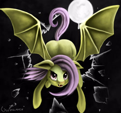 Size: 3200x3000 | Tagged: safe, artist:gusteaureeze, imported from derpibooru, fluttershy, female, flutterbat, solo