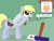 Size: 800x600 | Tagged: safe, artist:aha-mccoy, imported from derpibooru, derpy hooves, oc, oc:helga starkehuf, pegasus, pony, nopony-ask-mclovin, broken, derpy being derpy, derpy inside a mailbox, female, how, letter, mailbag, mailbox, mailmare, mailpony, mare