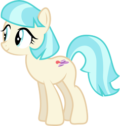 Size: 3643x3846 | Tagged: safe, artist:paulysentry, artist:paulyvectors, imported from derpibooru, coco pommel, earth pony, pony, female, mare, missing accessory, simple background, solo, transparent background, vector