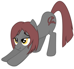 Size: 430x400 | Tagged: dead source, safe, artist:accu, imported from derpibooru, oc, oc only, oc:veronika, earth pony, pony, exploitable meme, female, inkscape, iwtcird, mare, meme, simple background, solo, soviet, soviet russia, soviet union, white background