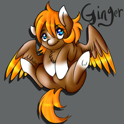 Size: 1000x1000 | Tagged: safe, artist:tardispony, imported from derpibooru, oc, oc only, pony, cute, ginger, redhead, solo, tardispony, underhoof