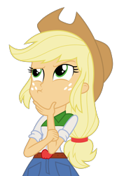 Size: 4241x5998 | Tagged: safe, artist:synch-anon, artist:twiforce, imported from derpibooru, applejack, equestria girls, absurd resolution, female, simple background, solo, transparent background, vector