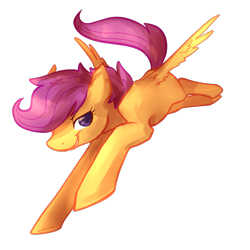 Size: 800x800 | Tagged: safe, artist:thelionmedal, imported from derpibooru, scootaloo, female, solo