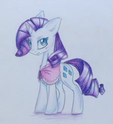 Size: 1771x1932 | Tagged: safe, artist:galaxytwentysix, imported from derpibooru, rarity, female, solo, traditional art