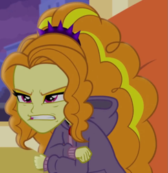 Size: 661x677 | Tagged: safe, imported from derpibooru, adagio dazzle, equestria girls, rainbow rocks, faic, female, gem, reaction image, siren gem, youtube link