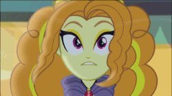 Size: 766x430 | Tagged: safe, imported from derpibooru, screencap, adagio dazzle, equestria girls, rainbow rocks, animated, evil grin, female, gem, siren gem, solo